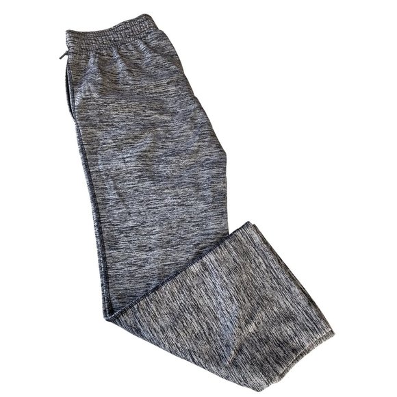 Under Armour Men's Black Heather Loose Fit Warm-Up Pants M